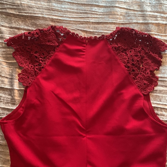 Red Skater Dress - Picture 3 of 3